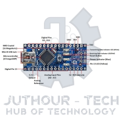 Arduino Nano Microcontroller ATmega328 Development Board