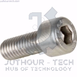 M3x6mm High Tensile Socket Head Cap Screws (White) - Pack 50
