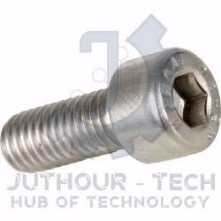M3x6mm High Tensile Socket Head Cap Screws (White) - Pack 50