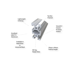 V-Slot 20x40 Linear Rail
