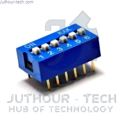 6 Position DIP Switch 2.54mm