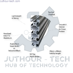 V-Slot 20x80 Linear Rail