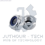 Nyloc Nut 4mm Stainless Steel	
