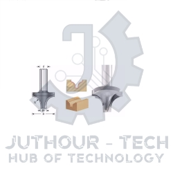 Router Drill Bit D: 19mm H: 12mm Shank: 6