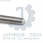 1 Meter Threaded Bar (Steel) 12mm