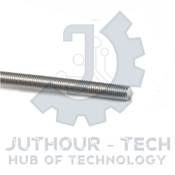 1 Meter Threaded Bar (Steel) 8mm