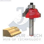 Router Drill Bit D: 28mm H: 12mm Shank: 8