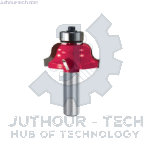 Router Drill Bit D: 45mm H: 22mm Shank: 8