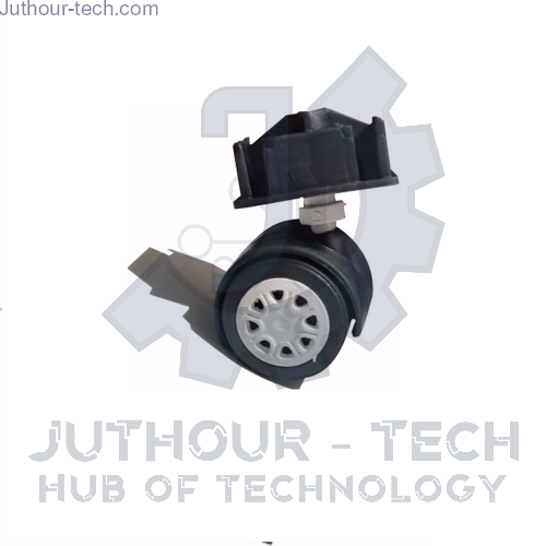 Black And White Plastic Wheel