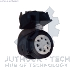 Black And White Plastic Wheel