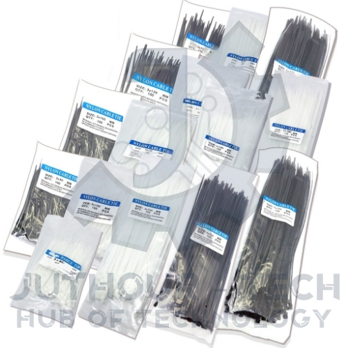 Pack of 100 Nylon Cable Ties