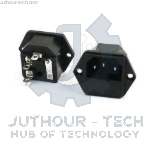 AC POWER CONNECTOR WITH FUSE HOLDER Top		