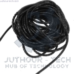 Spiral Wrapping Bundle Cable Ties - 10 Meters	6mm Black