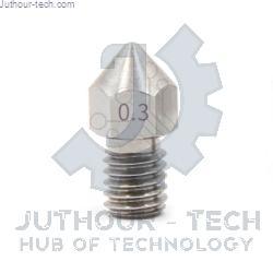 0.3mm MK8 Extruder Nozzle ( Stainless Steel )
