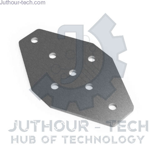 Cross Joining Plate Silver (Aluminum)