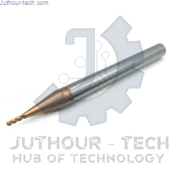 Carbide End Mill Bit 4 Flute D:1 H:3 Shank:4