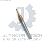 Carbide End Mill Bit 4 Flute D:1 H:3 Shank:4