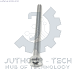 M3x40mm Phillips Steel Machine Screw Pan Head - Pack 25