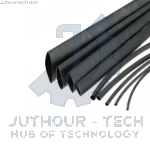 1 Meter	 Heat Shrink Black - All Diameters