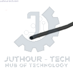1 Meter	 Heat Shrink Black 4mm