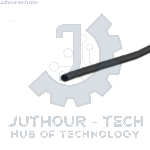 1 Meter	 Heat Shrink Black 3mm