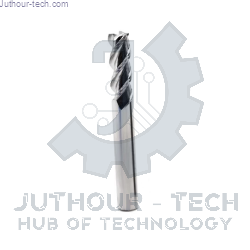 End Mill Carbide 3 Flute 3 mm x 12 mm For Aluminum Shank: 3 mm
