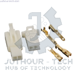 2 PIN - 2.8mm Connector Male & Female With Terminal