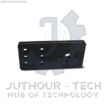 V-Slot Motor Mount Plate - DC Encoder Motor Shaft 4mm (Acrylic)