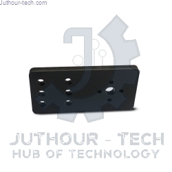V-Slot Motor Mount Plate - DC Encoder Motor Shaft 4mm (Acrylic)
