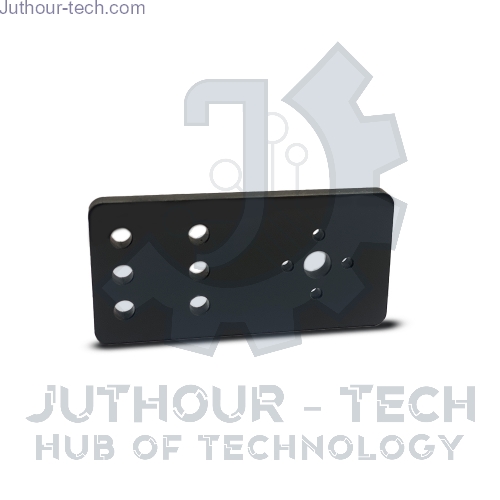 V-Slot Motor Mount Plate - DC Encoder Motor Shaft 4mm (Acrylic)