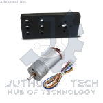 V-Slot Motor Mount Plate - DC Encoder Motor Shaft 4mm (Acrylic)	