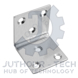 Corner Brace Angle Bracket Fastener L Shape 36mmx34mm Stainless steel