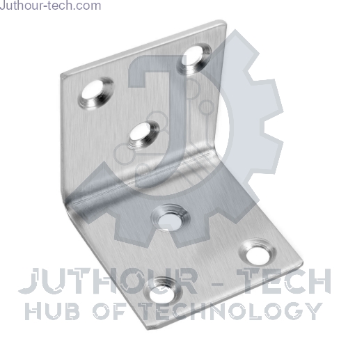 Corner Brace Angle Bracket Fastener L Shape 36mmx34mm Stainless steel