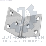 Corner Brace Angle Bracket Fastener L Shape 36mmx34mm Stainless steel