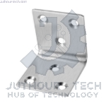 Corner Brace Angle Bracket Fastener L Shape 36mmx34mm Stainless steel
