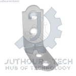 L Bracket Corner 2 Hole Steel 14x29mm