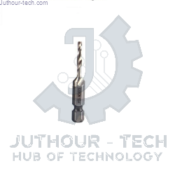  Hex HSS High Speed Steel Thread Spiral Screw M3 Metric Composite Tap Drill Bit Tap