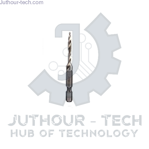 Picture of Hex HSS High Speed Steel Thread Spiral Screw M4 Metric Composite Tap Drill Bit Tap