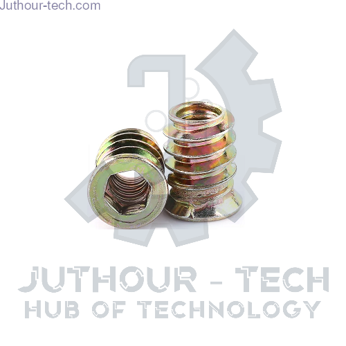 M5 Hex Furniture Nut For Wood - Pack 50