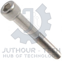 M8x20mm High Tensile Socket Head Screws (White) - Pack 50