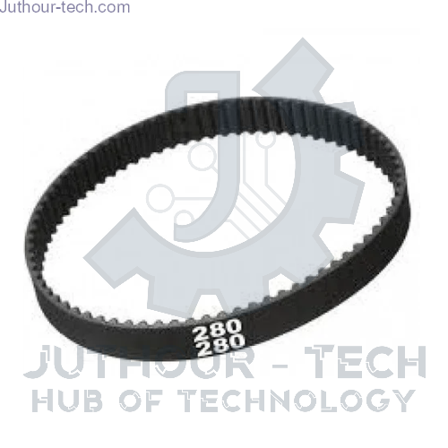 Gt2 6mm Closed Loop Timing Belt 2Gt-6 280mm Rubber Synchronous Belt