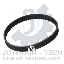 Gt2 6mm Closed Loop Timing Belt 2Gt-6 280mm Rubber Synchronous Belt