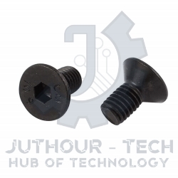 M8x15mm High Tensile Socket Countersunk Screws - Pack 50