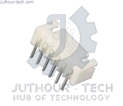 Picture of 6 Pin XH2.54 Male Right Angle Connector