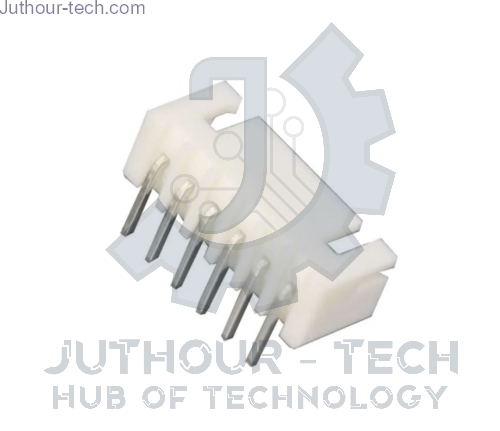 Picture of 6 Pin XH2.54 Male Right Angle Connector