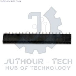 Picture of Pin Header Female 1x20 Straight Connector 2.54mm pitch