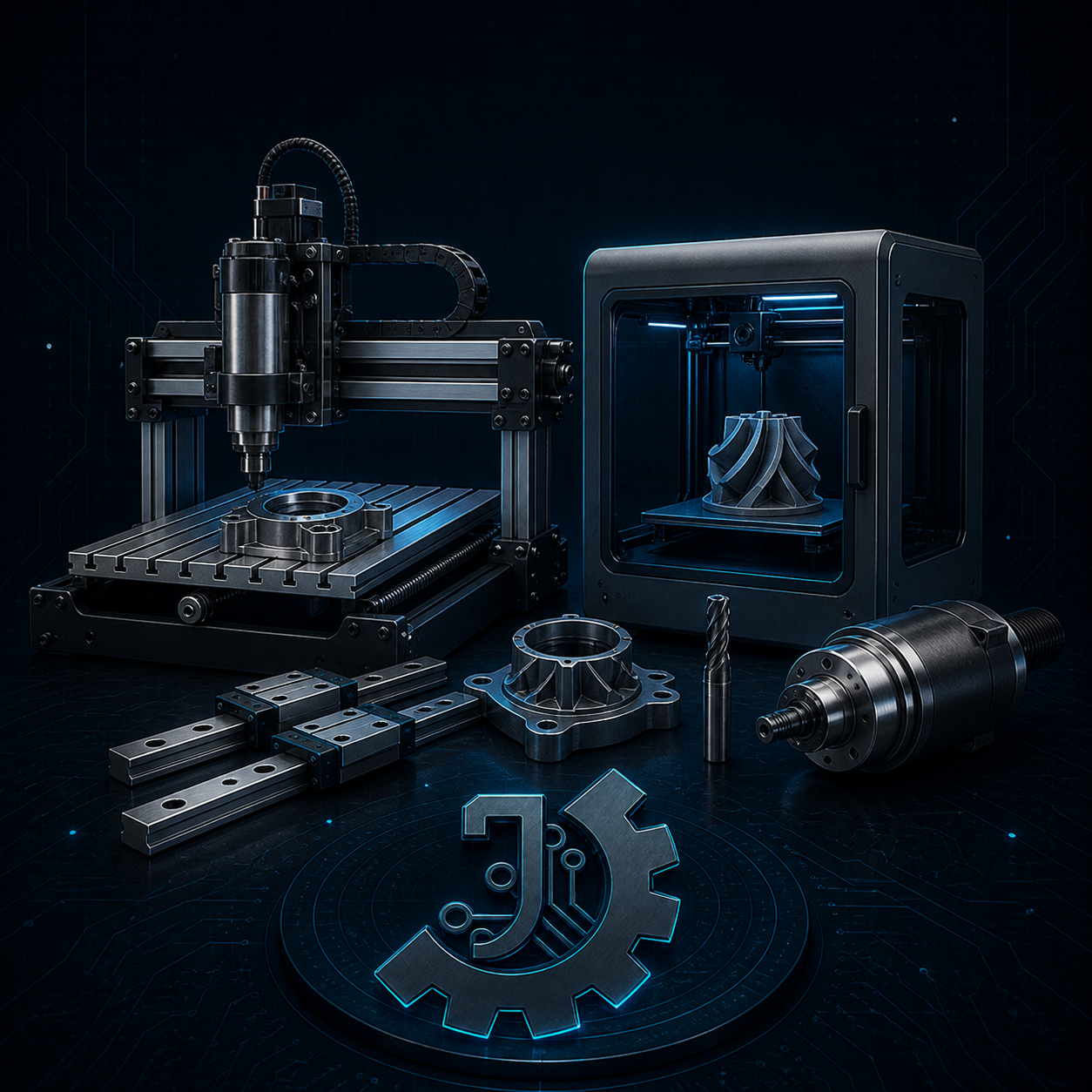 Picture for category 3D Printing & CNC Machines