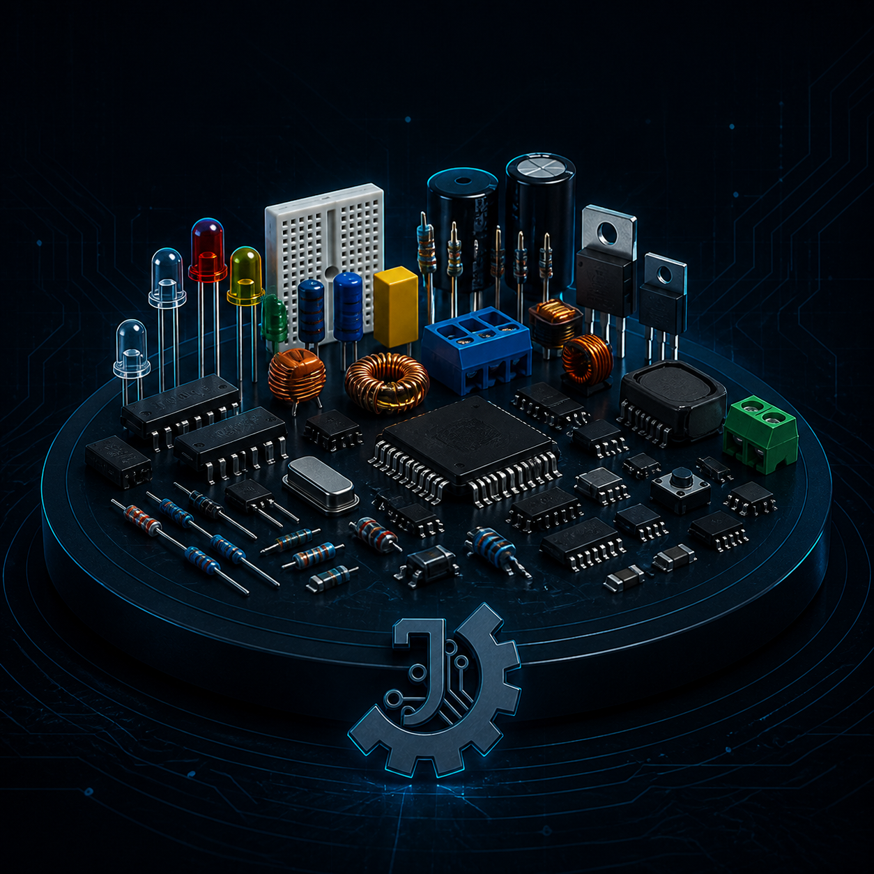 Picture for category Electronic Components