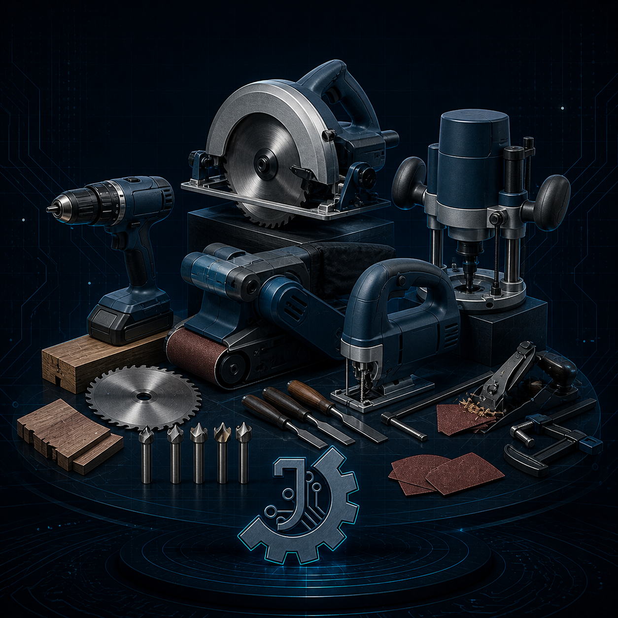 Picture for category Woodworking Tools
