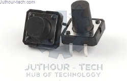 Press 4pin - Push button (12x12x8 mm Tack Switch Standard Stem)